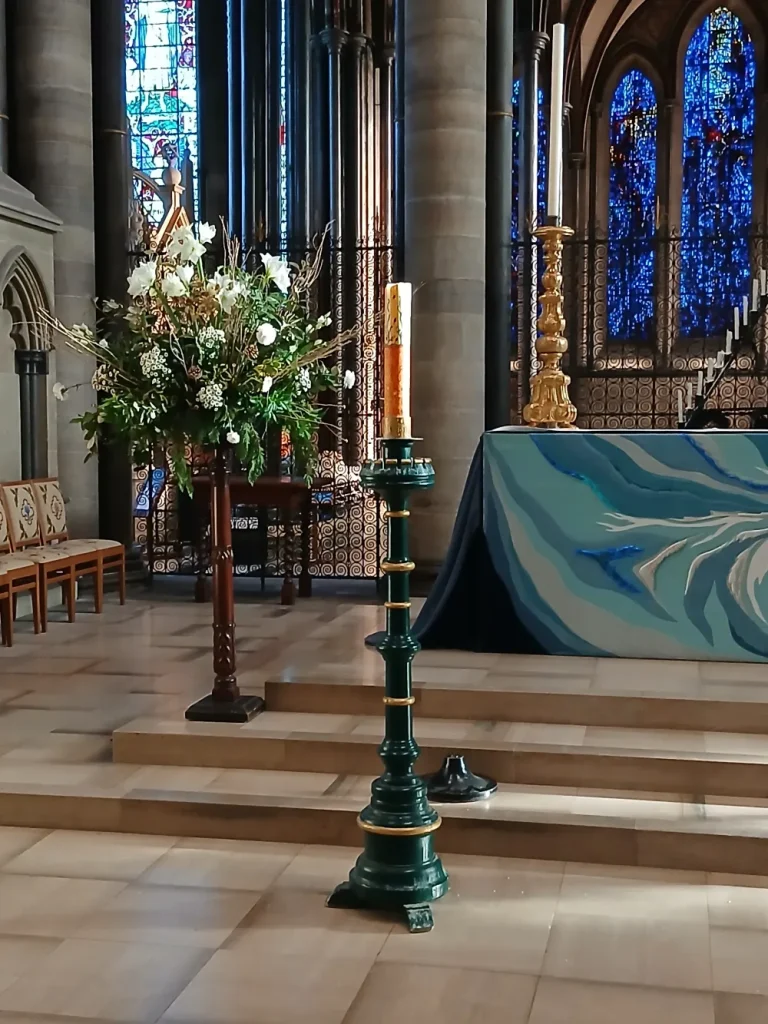 A Typical Cathedral Candle