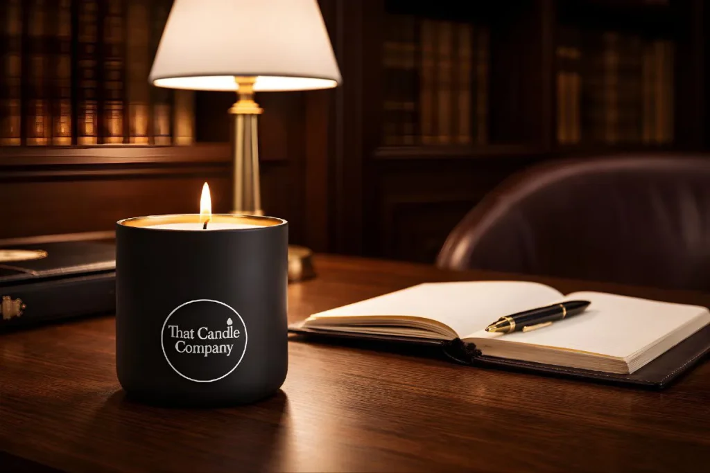 Black Vouge Luxury Candle For The Office
