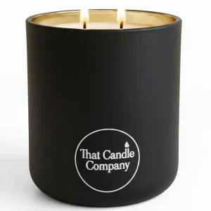 TOFFEE POPCORN Luxury Scented Candle. (Double Wick) By That Candle Company.