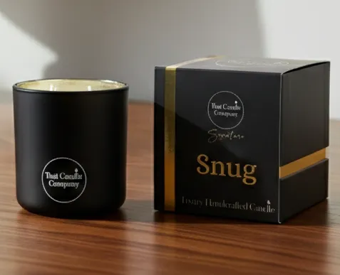Large Signature Double Wick Luxury Scented Candle With Gift Box That Candle Company SNUG