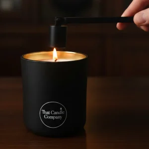 That Candle Company Black Matte Stainless Steel Professional Candle Snuffer That Candle Company Black Matte Stainless Steel Professional Candle Snuffer