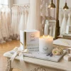 That Candle Company With Love luxury candle featuring jasmine and vanilla scents.
