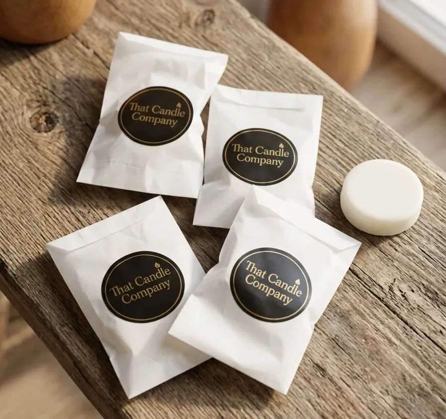 Single Sample Luxury Scented Candle Coconut and Soy Wax Blend Wax Melt