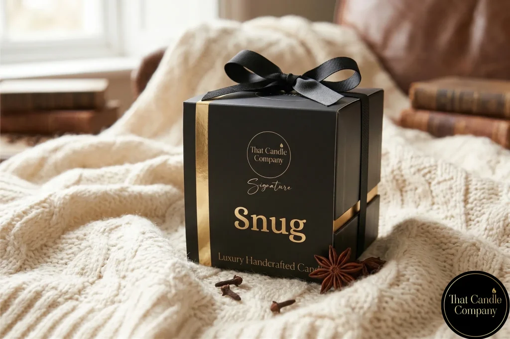 That Candle Company luxury scents designed to help you relax and refocus.