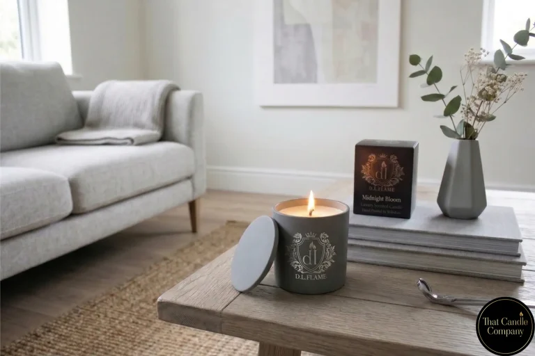 Luxury coconut and soy candles hand-poured by That Candle Company.