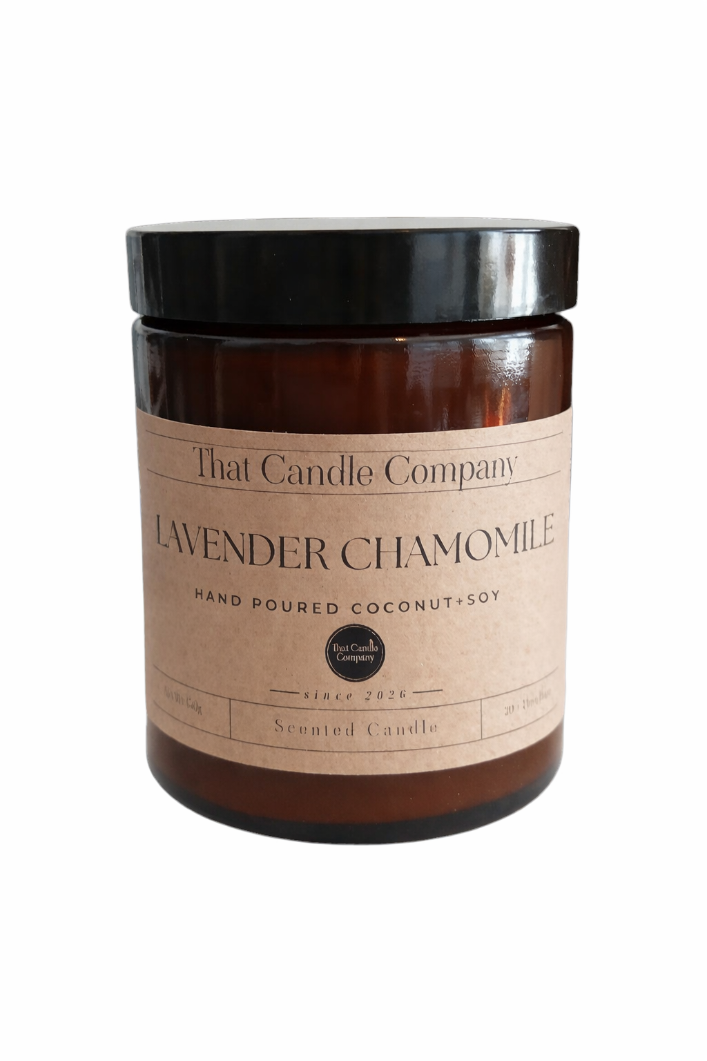 Luxury Scented Candle by That Candle Company Lavender Chamomile