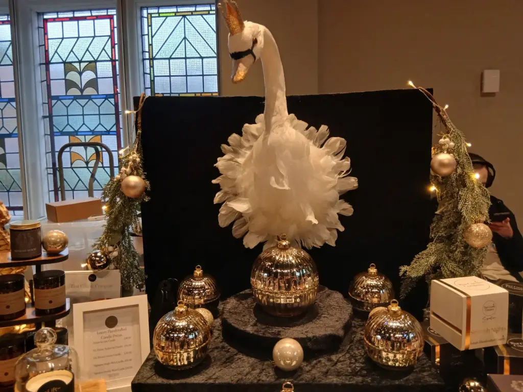 That Candle Company scented candle display inside Trowbridge Town Hall