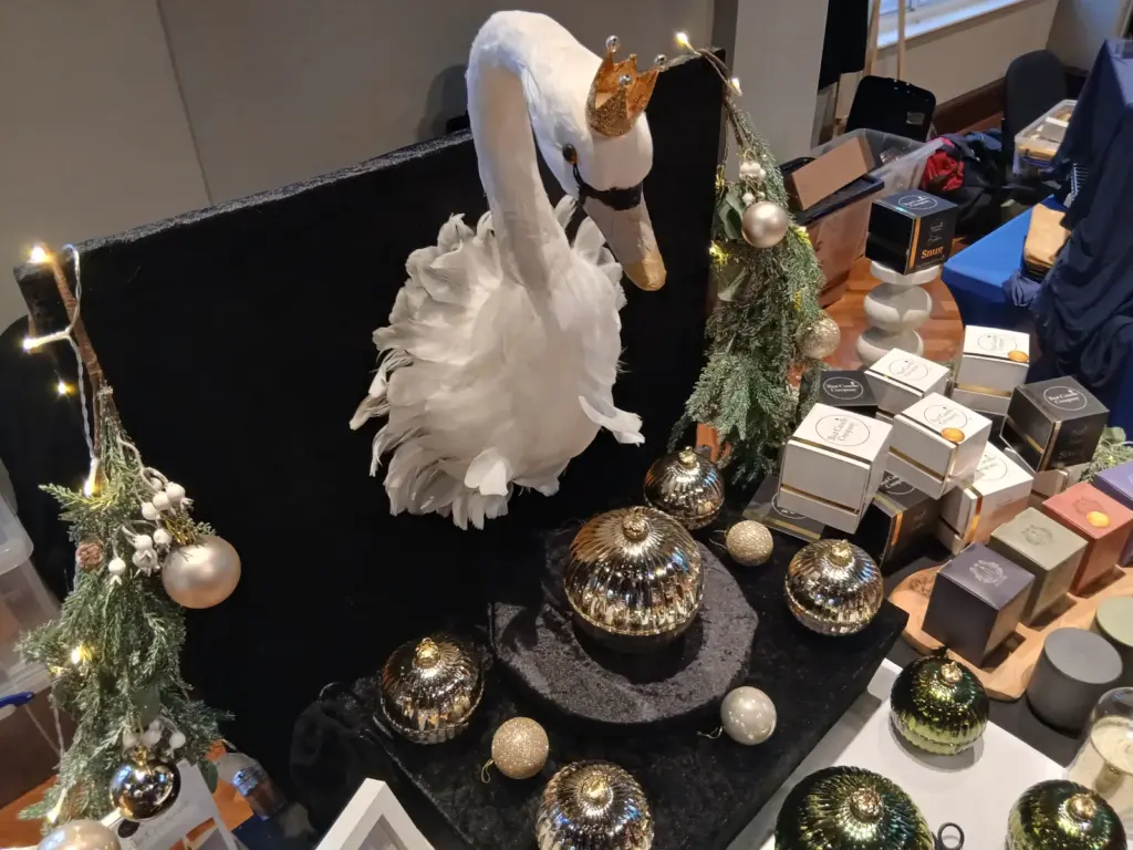 That Candle Company scented candle display inside Trowbridge Town Hall